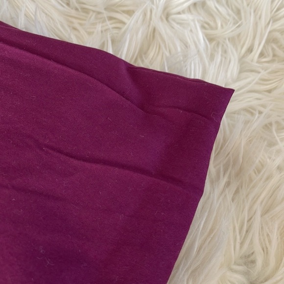 Better homes and gardens flawed dark purple thick cotton polyester top sheet OS - Picture 2 of 16